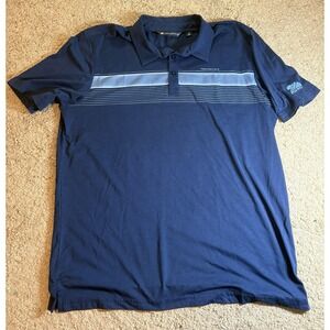 Travis Mathew Golf Polo Men XL Navy PGA West Embroidered Lightweight